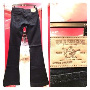 * NWOT Authentic True Religion "Charlize" Denim
